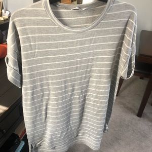 CJLA short sleeve grey stripe